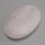 Natural stone souvenir Rose quartz oval 60x40x20mm+