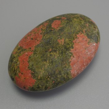 Natural stone Heliotrope oval souvenir 60x40x20mm+