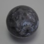 Larvikite sphere from natural stone, diameter 30mm+