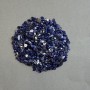 (per 100 g ±) Natural sodalite stone, chip without hole, 3-4x4-6 mm+