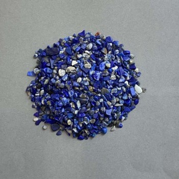 (per 100 g±) Natural Lapis Lazuli Chip Without Hole 3-4×4-6 mm+