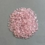 (per 100g +/-) Natural stone Pink quartz chip without hole 3.5-9×3.5mm+