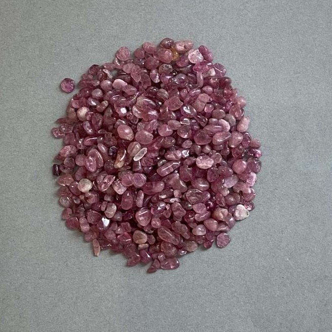 (per 100 g ±) Natural tourmaline chip without hole 3-7×3-5 mm+