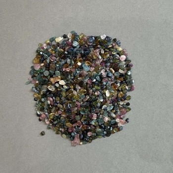 (per 100g±) Natural tourmaline chip without hole 2-4X2-4mm+