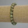 Serpentine Bracelet with Smooth Beads, 8mm Diameter +/-, Length 18cm +/- (Stretch)