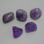 (per 100 g ±) Natural Amethyst Stone Souvenir Assortment, sizes 22-37×20-22 mm ±, price per 100 g, packaging 100 g