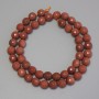 Aventurine Beads 'Golden Sand' Faceted Bead, diameter 8mm ± on a thread, length 38cm+