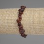 Carnelian Chip Bracelet, diameter 5-9×2-4 mm, length 18 mm, stretch