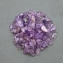 (per 100 g ±) Natural Amethyst Tumbled Chip Without Hole 3-12×3-6mm+