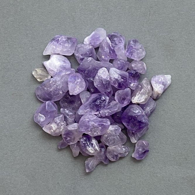 (per 100 g +/-) Natural Amethyst Cabochon Without Hole 6-22×6-10 mm+