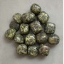 (price per 100g) Souvenir natural stone Serpentine Pebble ~ dimensions 17-21×17×17 mm (+-) packaging 100 g