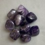 (price per 100g) Natural amethyst tumbled souvenir stone ~ sizes 23-26×20-24×20 mm (+-) packaging 100 g