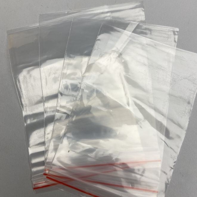 Ziper packaging bag 15x10 cm 100 pcs