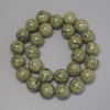 Serpentine Beads - Smooth Round 15mm, 39 cm on Thread