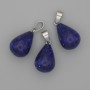 Azurite Drop Pendant 19x13mm, length 29mm