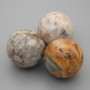 Clearance! Decorative ball made of natural stone Sand Jasper, 40 mm diameter ± (geodes)
