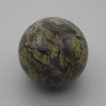 Jasper Ball 'Dragon's Blood', diameter 40 mm