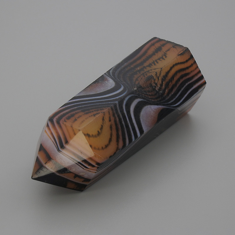 (per 100 g.) Natural stone Agate souvenir pencil 73x26 mm +/- assorted sizes