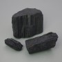 (price per 100 g.) Natural Sherl Tourmaline rough stone ~ dimensions 47-54×25-35×25-30 mm (+-) facets