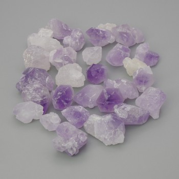 (price per 100 g) Souvenir natural Amethyst unprocessed stone ~ dimensions 10-13×2-12 mm (+/-) packaging 100 g