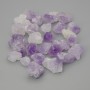 (price per 100 g) Souvenir natural Amethyst unprocessed stone ~ dimensions 10-13×2-12 mm (+/-) packaging 100 g