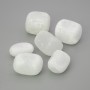 (price per 100g) Souvenir natural stone Selenite tumbled stone ~ sizes 27x16-26mm (+/-) packaging 100g