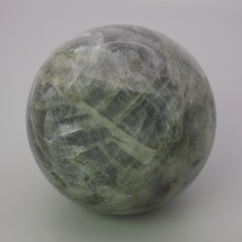 (Price per 100g) Labradorite natural stone sphere, diameter 68mm ± weight from 400 g