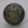 (Price per 100 g) Souvenir sphere made from natural stone Sun Obsidian, diameter 63 mm ± weight from 300 g