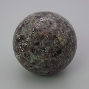 (Price per 100g) Gabbro natural stone souvenir ball, diameter 52 mm ± weight from 200 g