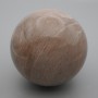 (Price per 100g) Natural Sunstone souvenir ball, diameter 65 mm ± weight from 350 g