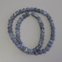 Frosted Agate Beads on Thread, Smooth Bead, 6mm Diameter, 35cm Length