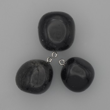 Agate cube pendant, 20×20 mm diameter, length about 25 mm