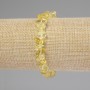Citrine Chip Bracelet, diameter 6-11×3-6 mm, length 18 mm, stretch