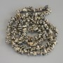Dalmatian Jasper Chip Beads, diameter 7-13×2-4 mm, length about 80 cm on thread