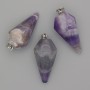 Pendant "Pendulum" Amethyst 38x28x14mm+