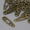 Spike Pendant, bronze metal color, diameter 23×7 mm, ear hole approx. 2.2 mm, packaging 22 pcs