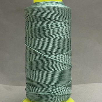 Bobbin thread, light olive color, 0.9 mm diameter, nylon for crafts, 300 m