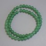 Smooth Jade Beads, Ball Shape, 6.5 mm Diameter, 39 cm Length on Thread