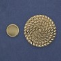 Magnetic Brooch 'Accent' 40mm – Golden Metal