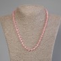 Tourmaline Necklace with Faceted Cube Beads, 5x5 mm, Length 50 cm +- with Clasp