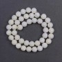 Pearl Beads, Smooth, 10 mm on thread