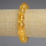 Citrine Bracelet with Smooth Beads, 12mm Diameter