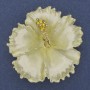 Brooch-pendant Petunia Flower yellow enamel