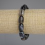 Agate Barrel Bracelet, diameter 14x10 mm, length 18 mm, on stretch cord