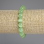 Cat's Eye Stone Bracelet — Smooth Beads, 10 mm Diameter, 18 mm Length, Stretch