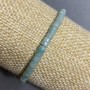 Amazonite Rondelle Bracelet, 4×2 mm diameter, 18 mm length, stretch base