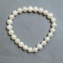 River Pearl Bracelet 8-9×7, 5-8mm+-, length 18mm+- stretch