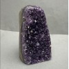 Souvenir natural amethyst druzy geode stone, 608 g