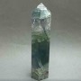 Natural fluorite souvenir pencil, 15x4 cm, weighing 428 g