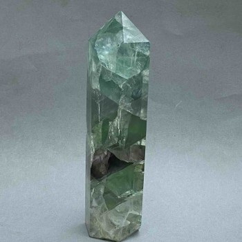 Souvenir Pencil Made from Natural Fluorite, 14 x 3.5 cm ± Weight 366 g